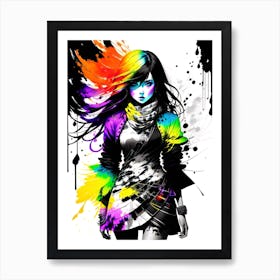 Rainbow Girl 1 Art Print