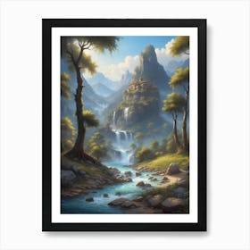 Fantasy Painting Art Print