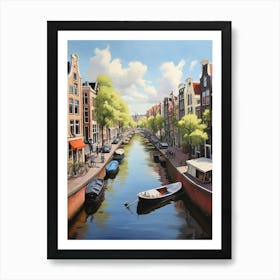 Amsterdam Canal 5 Art Print