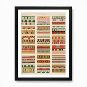 Vintage Pattern Illustration, Owen Jones         Art Print