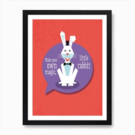 Magic Rabbit Art Print