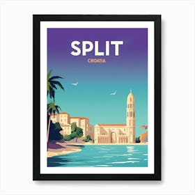 Split Croatia Art Print