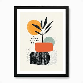 Plant In A Pot 5 Art Print