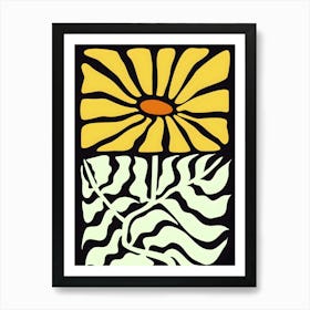 Henri Matisse Sunflower Art Print