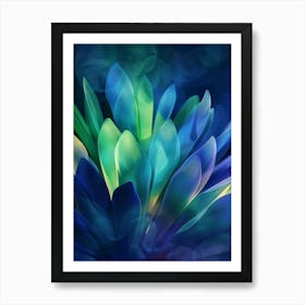 Abstract Flower 28 Art Print