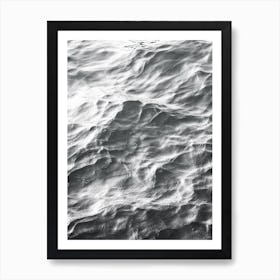 Texture Of Waves 2 Art Print