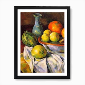 Endive Cezanne Style vegetable Art Print