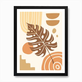 Tropical Leaf Art Print