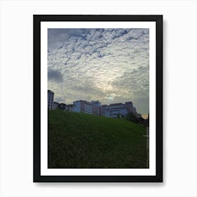 Cloudy Sky Art Print