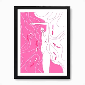 Flow Art Print