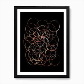 The Burning Circle Art Print