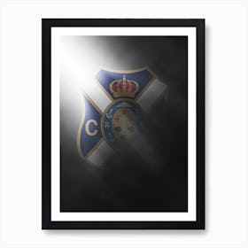 Tenerife Spain Football Poster Art Print