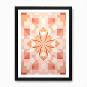 Kinetic Abstract Geometric 1 Art Print