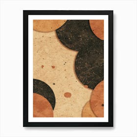 Abstract Circles 129 Art Print