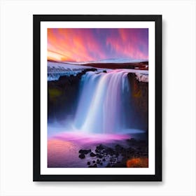 Urridafoss, Iceland Majestic, Beautiful & Classic (2) Art Print