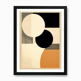 Beige Bauhaus Saarbrocken Spectrum Art Print