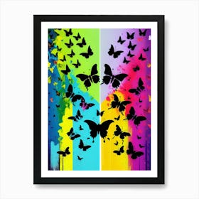 Butterfly Painting 84 Art Print