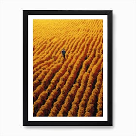 Sunflower Field 3 Art Print