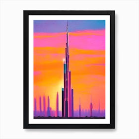 The Burj Khalifa Art Print