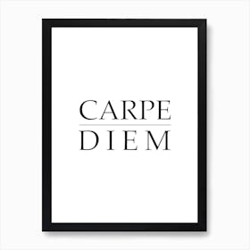 Carpe Diem 2 Art Print