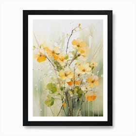 Yellow Flowers Art Print