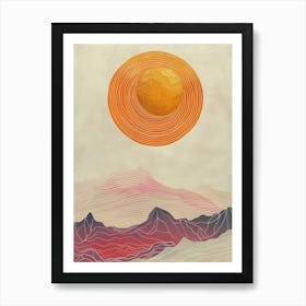 Sun In The Sky 1 Art Print