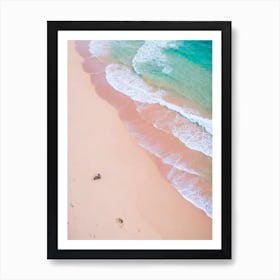 Putty Beach, Australia Pink Photography Art Print