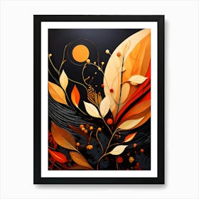 Autumn Leaves 84 Art Print