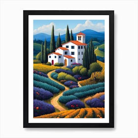 Tuscany 3 Art Print