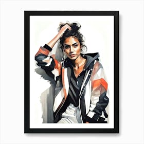Urban Fashion Art Print