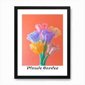 Dreamy Inflatable Flowers Poster Bluebonnet 2 Art Print