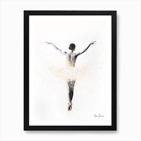 Viola Ballet Art Print