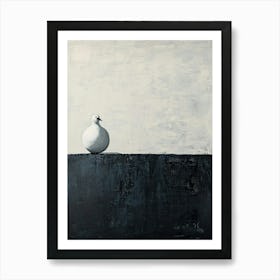 White Dove Art Print