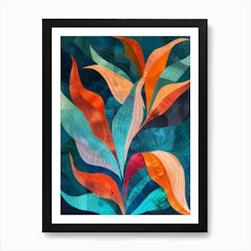 Leaves Of The Sea Art Print