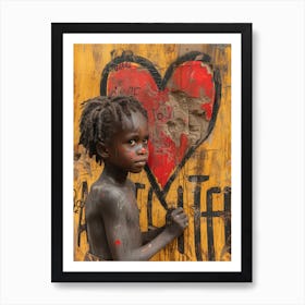 Heart Of Nigeria Art Print