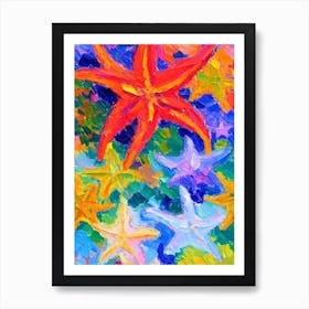 Sea Star (Starfish) II Matisse Inspired Art Print