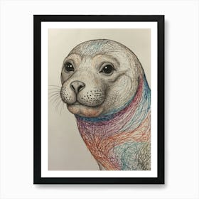 Seal! Art Print