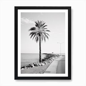 Cannes, France, Black And White Old Photo 4 Art Print