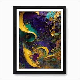 Abstract Painting 1 Art Print