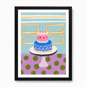 Birthday Cake Art Print