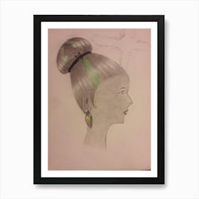 Christian woman Art Print