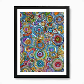 Circles 2 Art Print