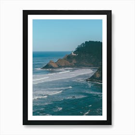 Heceta Lighthouse Oregon Coast Art Print