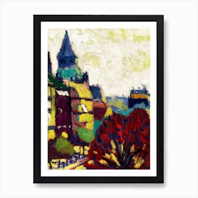 St Germain des Pres, Henry Lyman Sayen Art Print