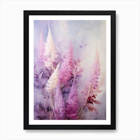 Pink Flowers 4 Art Print