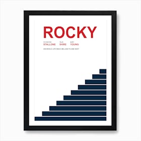 Rocky Art Print