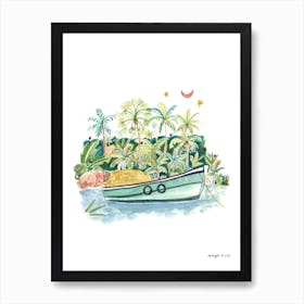 Zuari Boat Póster