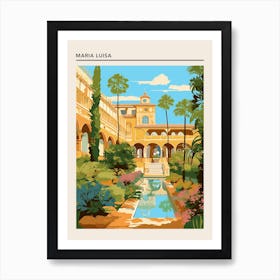 Maria Luisa Park Seville Spain 4 Art Print