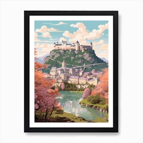 The Hohensalzburg Castle, Austria Art Print