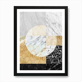 Conceptual textures art 4 Art Print